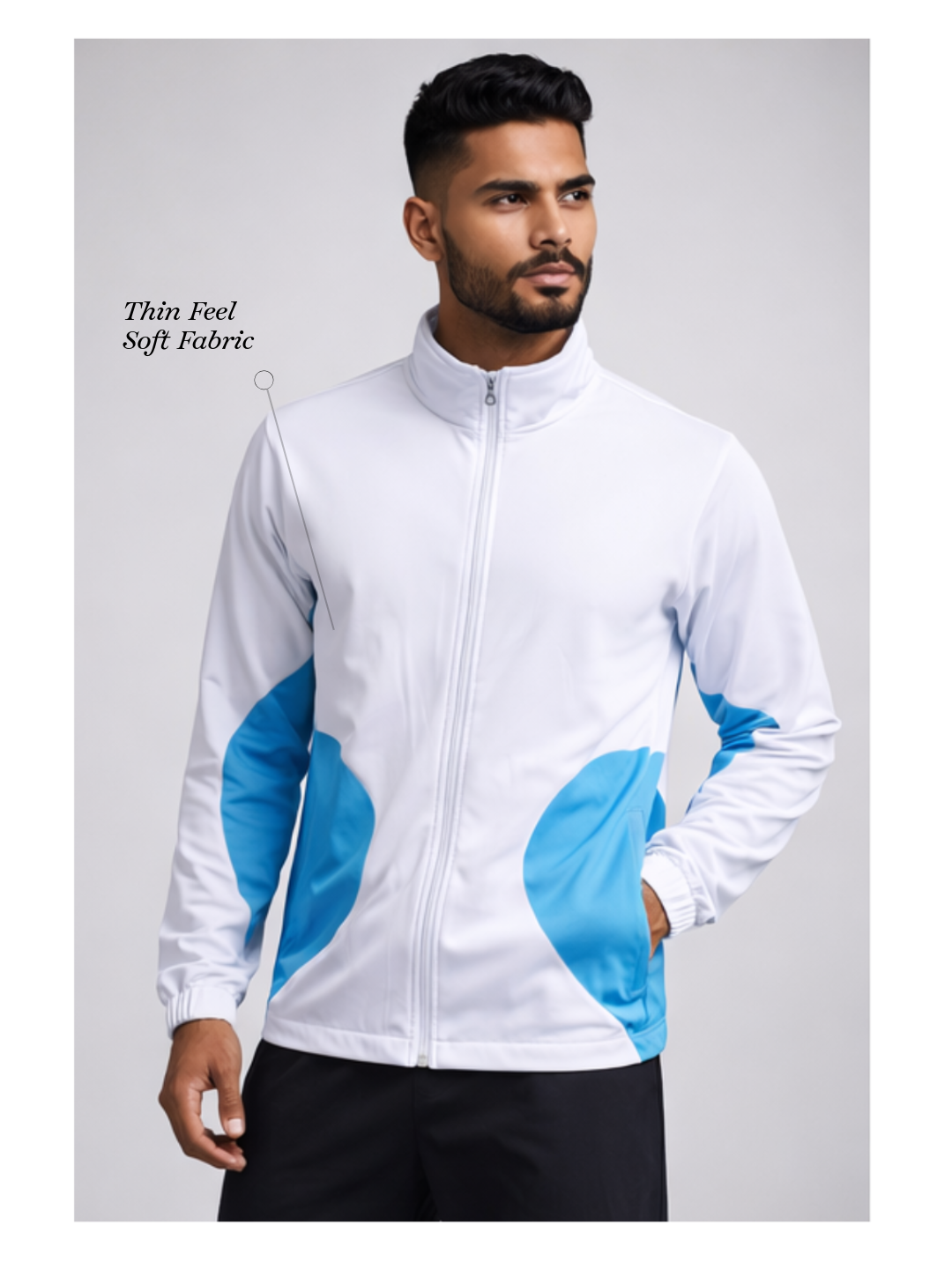 Mumbai Electric Blue Training Jacket