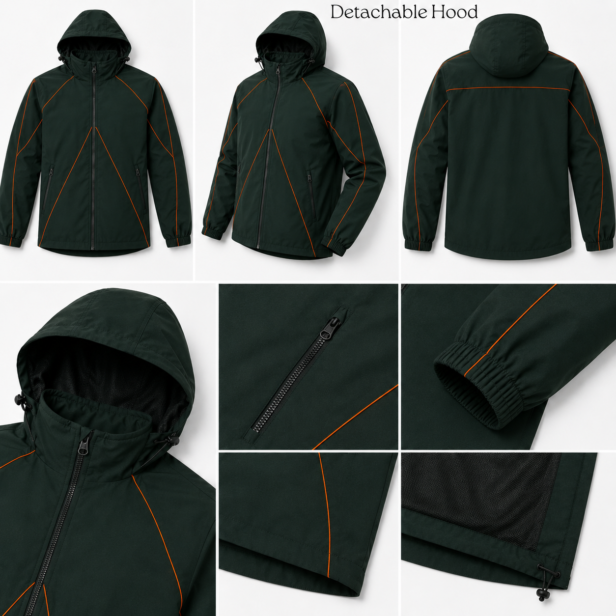 Delhi Piping Windcheater Jacket