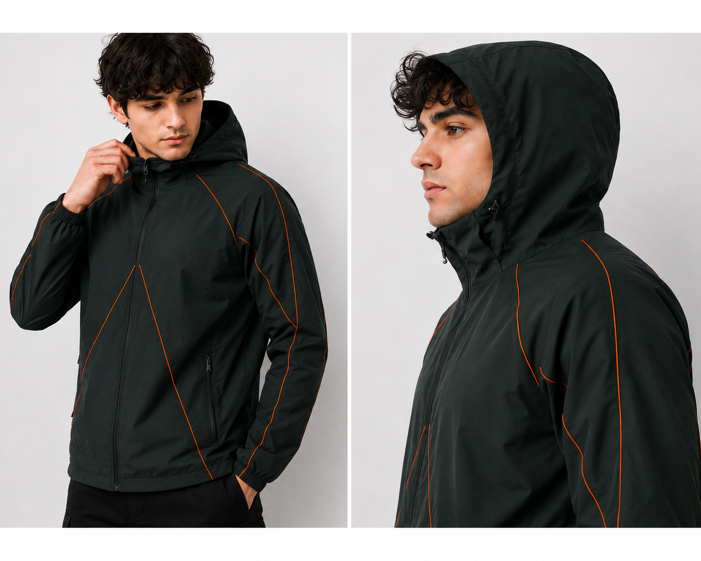 Delhi Piping Windcheater Jacket