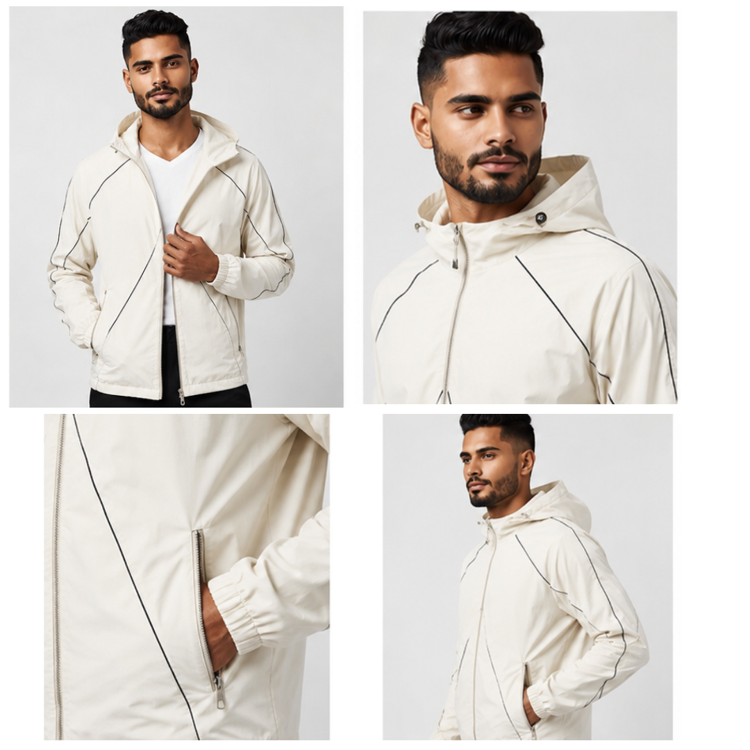 Delhi Piping Windcheater Jacket