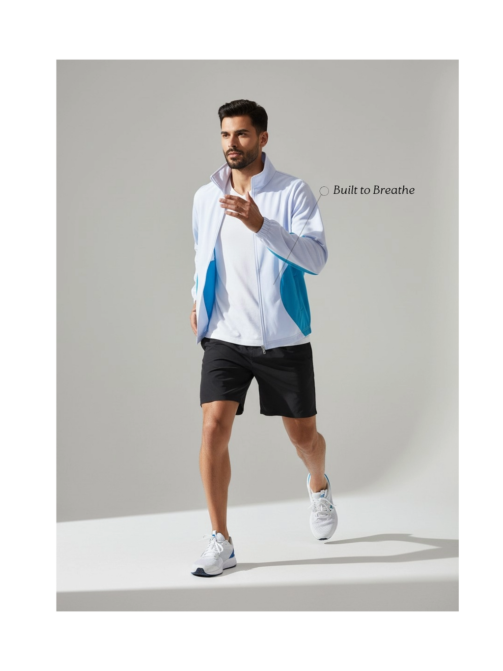 Mumbai Electric Blue Training Jacket